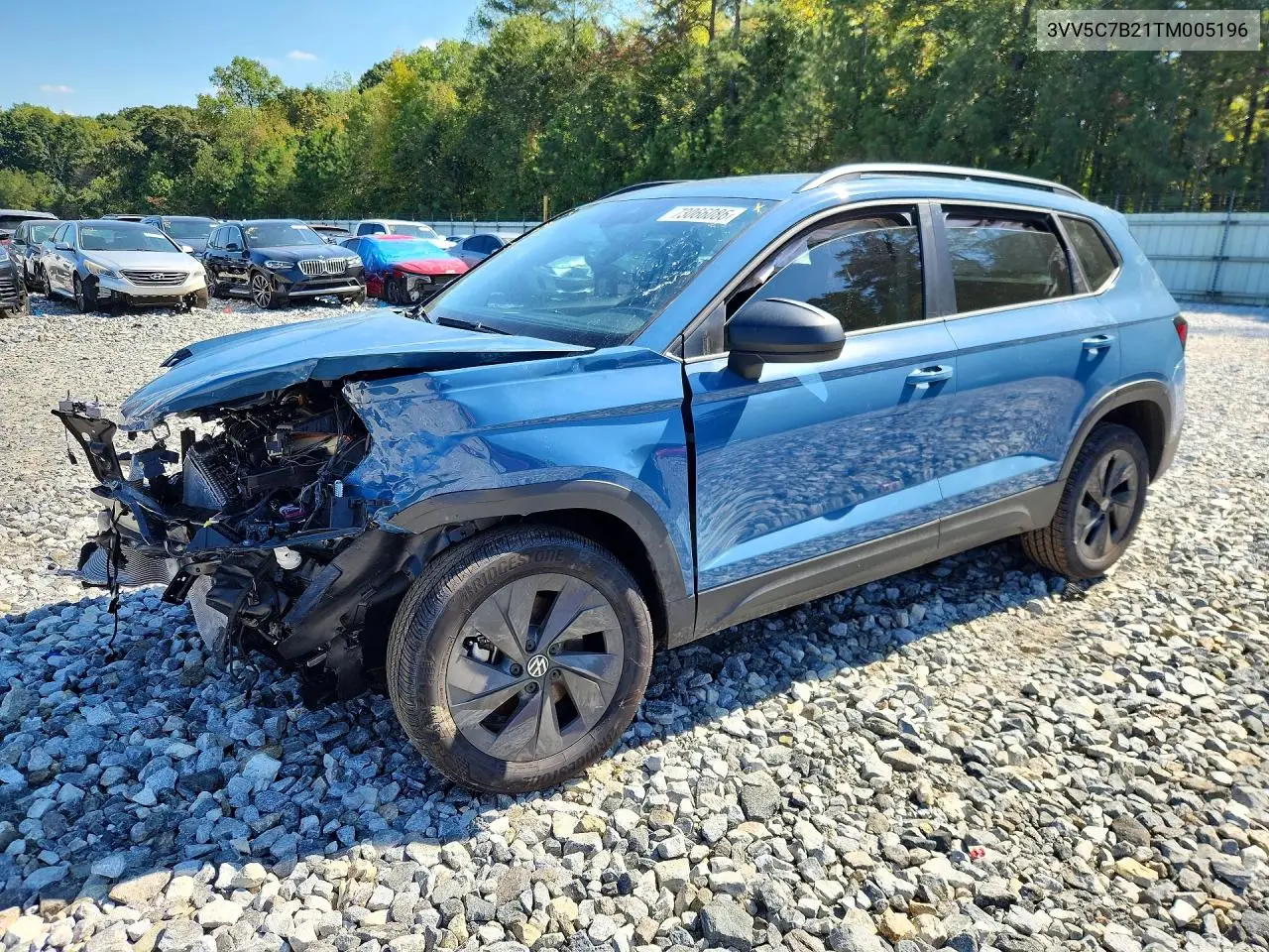VOLKSWAGEN TAOS 2026, VIN 3VV5C7B21TM005196