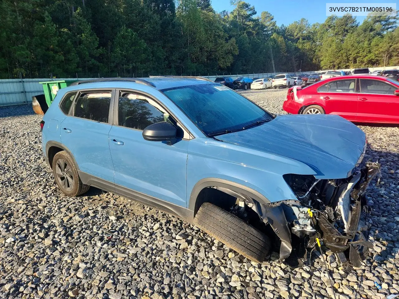 2026 VOLKSWAGEN TAOS VIN 3VV5C7B21TM005196 — фото 4