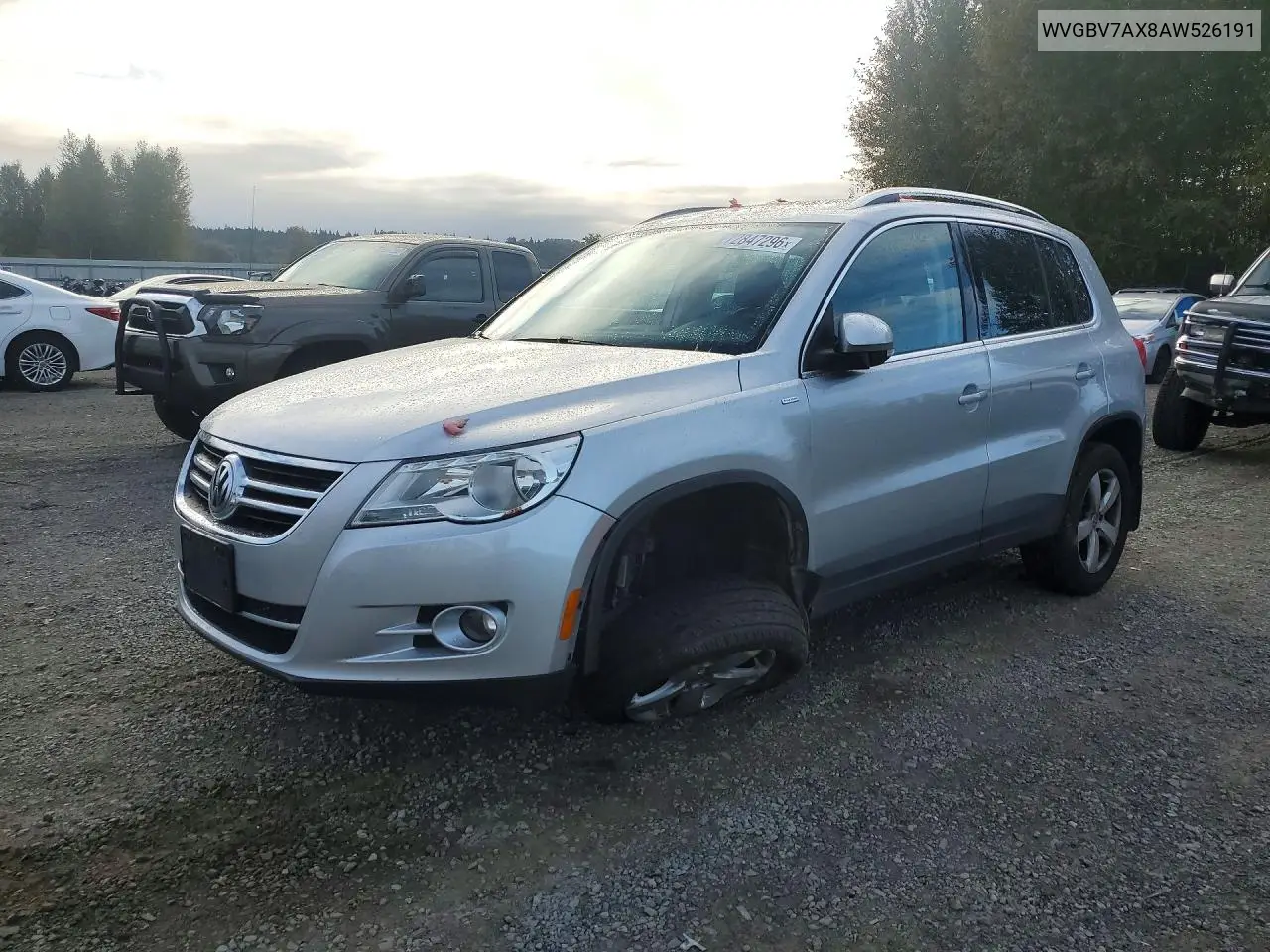 VOLKSWAGEN TIGUAN 2010, VIN WVGBV7AX8AW526191
