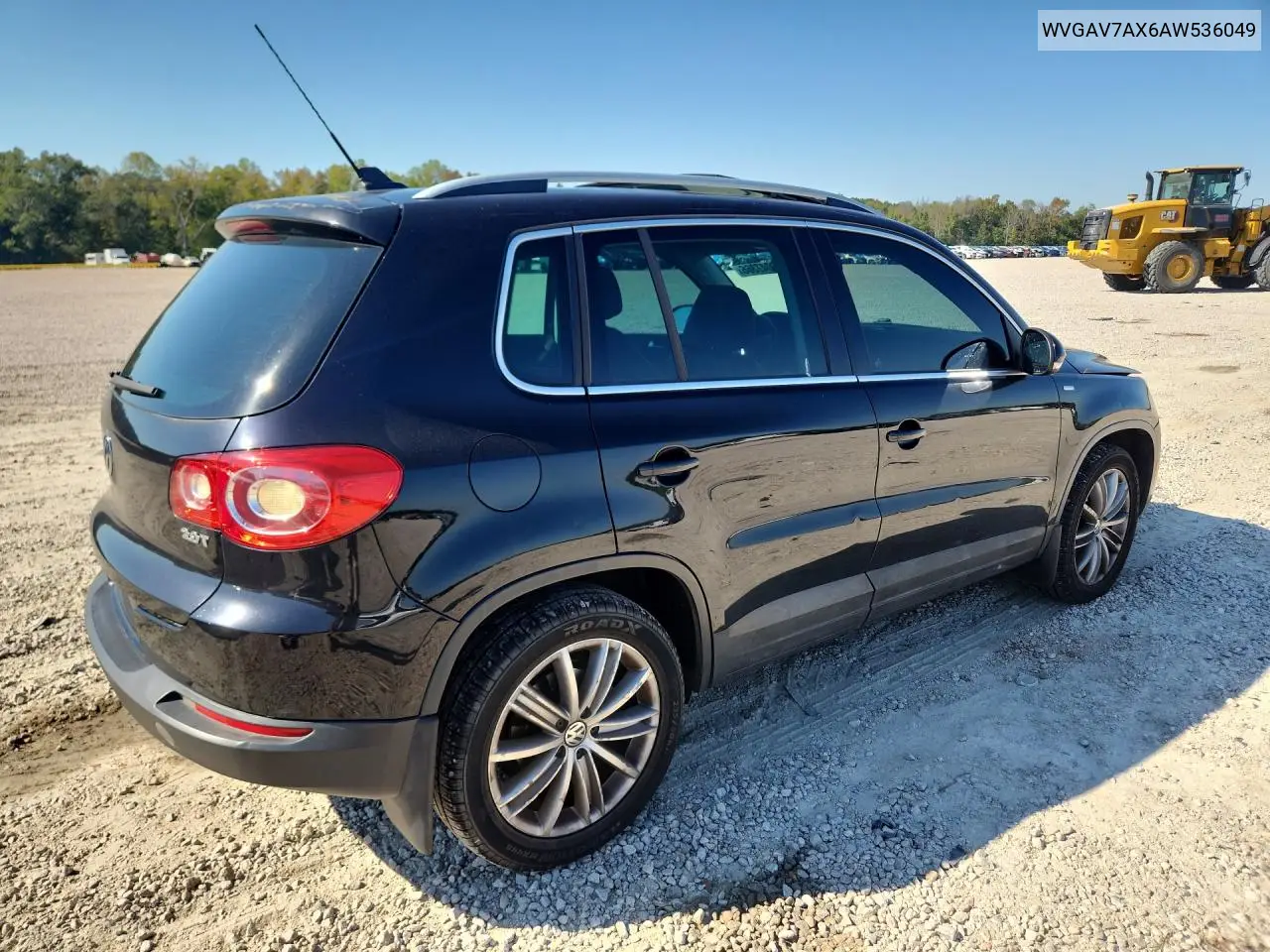 2010 VOLKSWAGEN TIGUAN VIN WVGAV7AX6AW536049 — фото 3