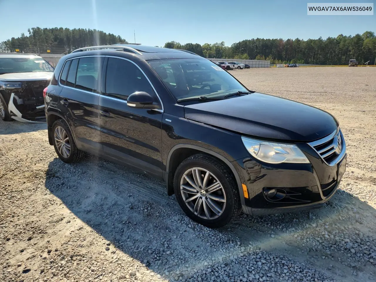 2010 VOLKSWAGEN TIGUAN VIN WVGAV7AX6AW536049 — фото 4