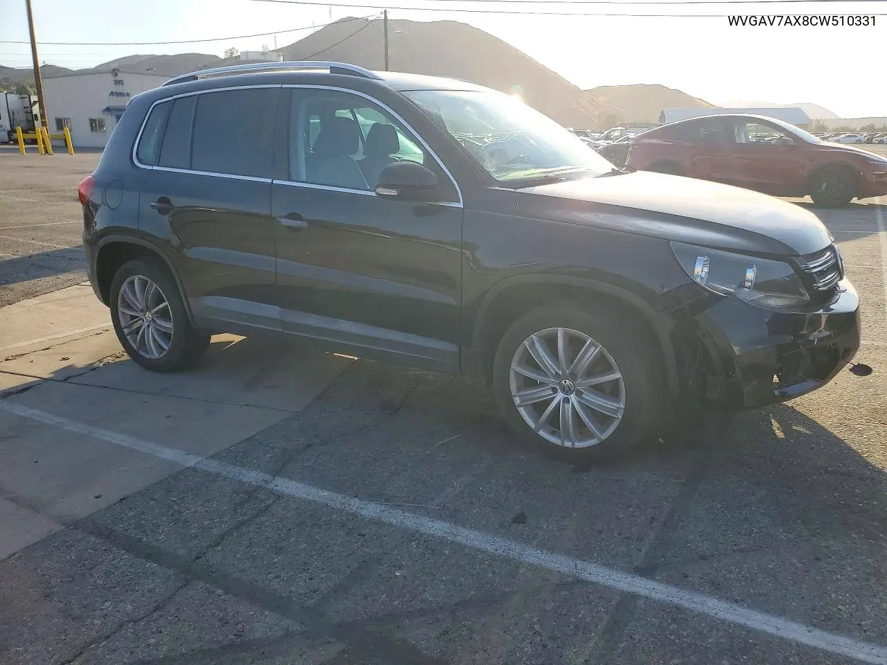 2012 VOLKSWAGEN TIGUAN VIN WVGAV7AX8CW510331 — фото 4