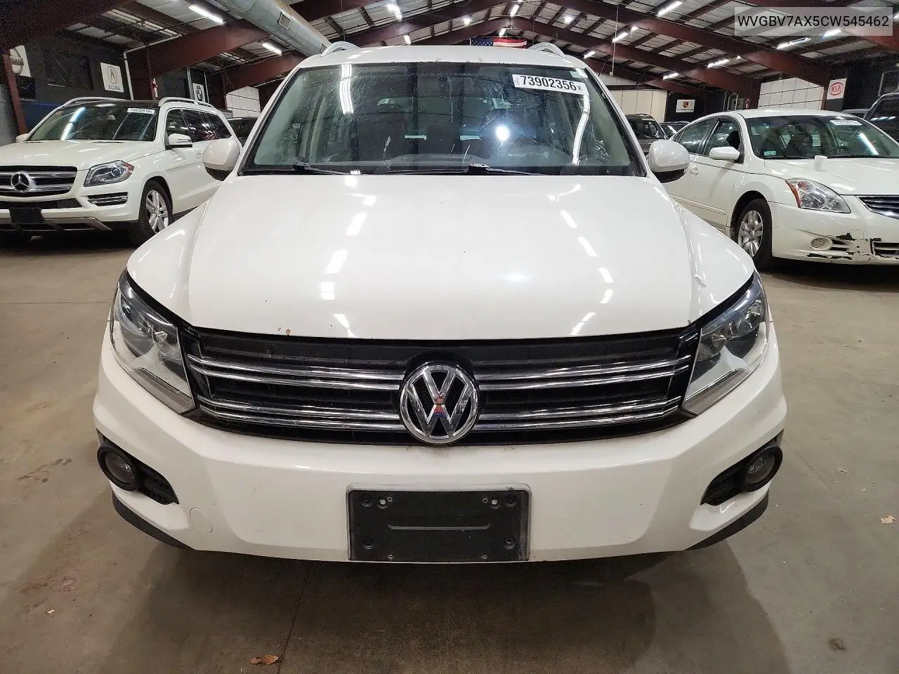 2012 VOLKSWAGEN TIGUAN VIN WVGBV7AX5CW545462 — фото 5