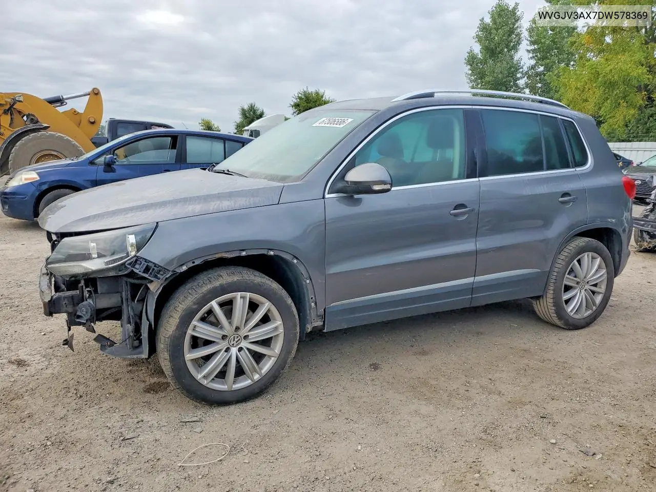 VOLKSWAGEN TIGUAN 2013, VIN WVGJV3AX7DW578369