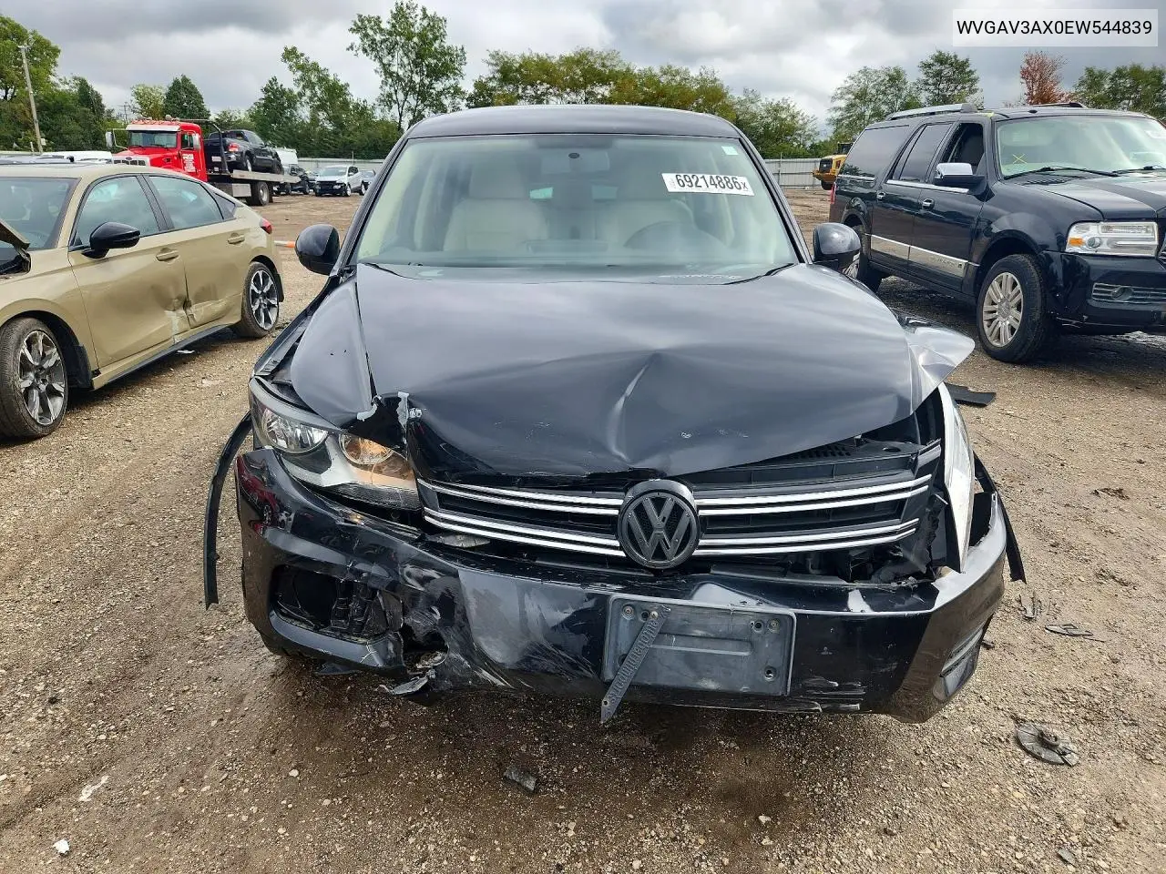 2014 VOLKSWAGEN TIGUAN VIN WVGAV3AX0EW544839 — фото 5