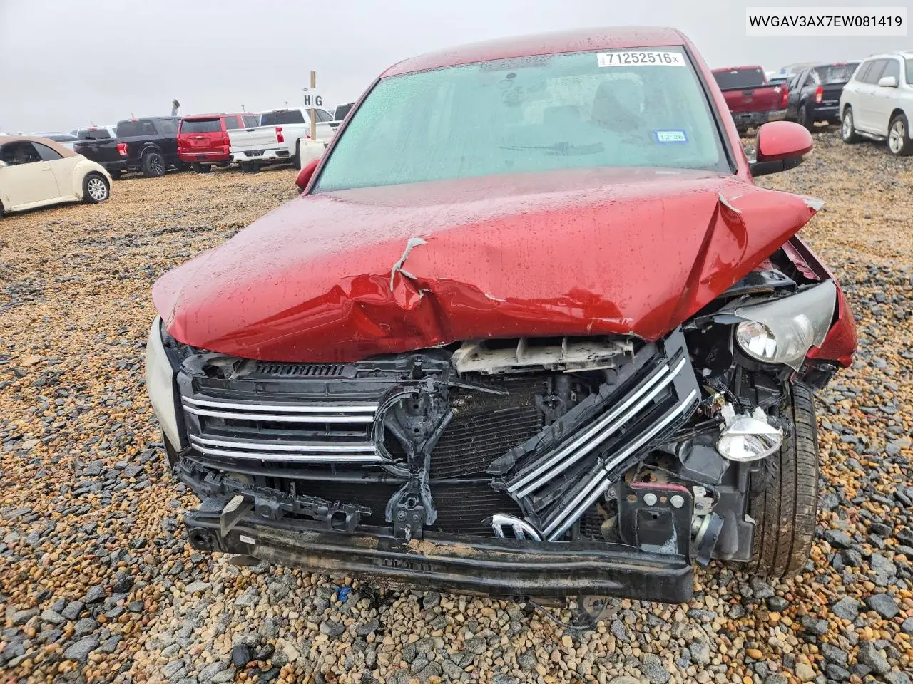 2014 VOLKSWAGEN TIGUAN VIN WVGAV3AX7EW081419 — фото 5