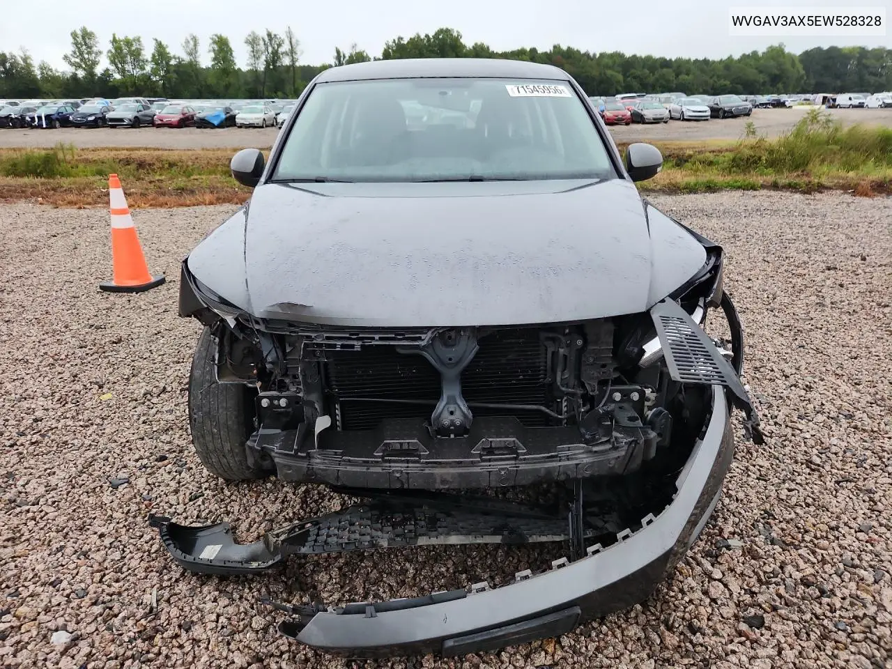 2014 VOLKSWAGEN TIGUAN VIN WVGAV3AX5EW528328 — фото 5