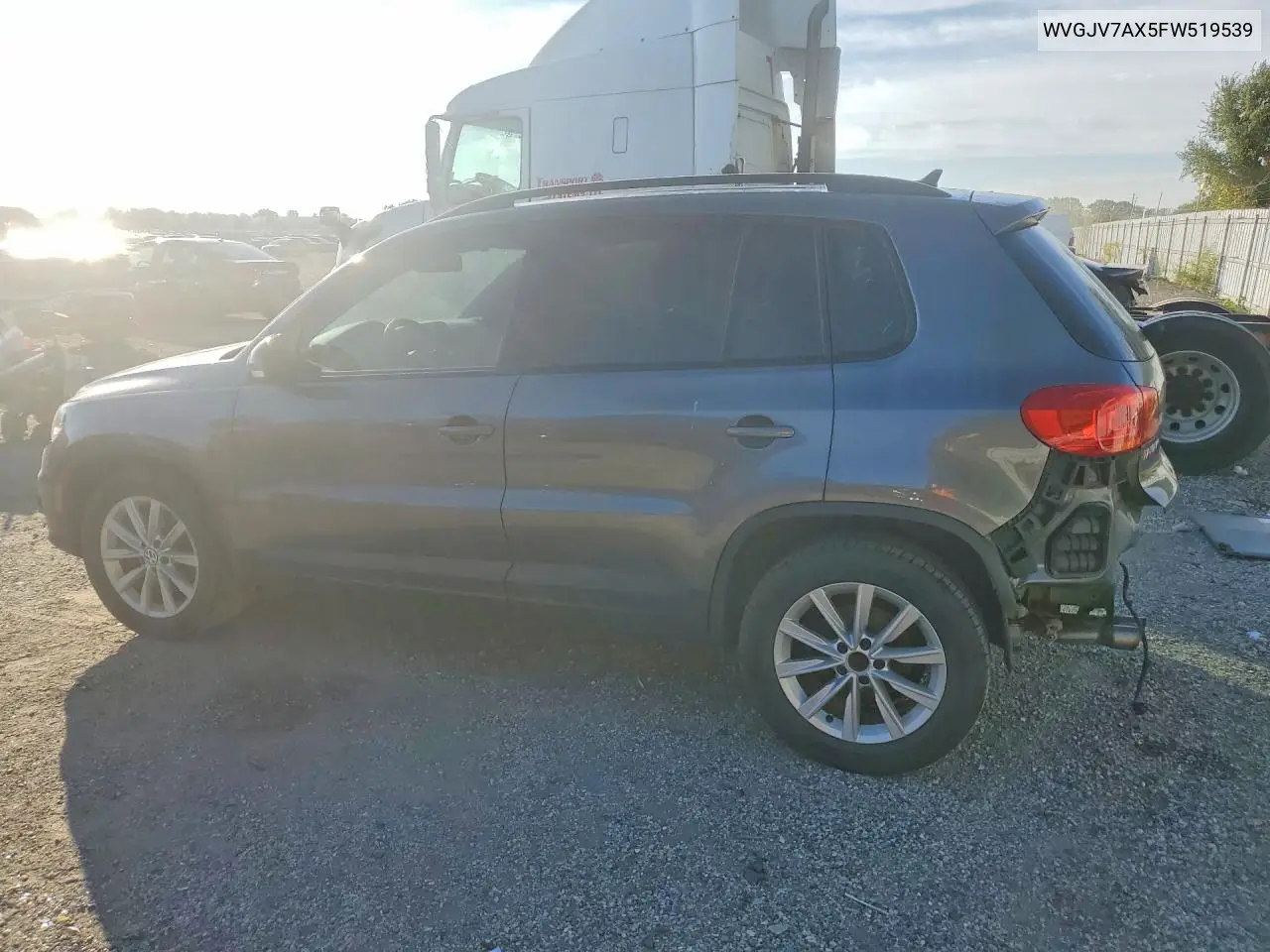 2015 VOLKSWAGEN TIGUAN VIN WVGJV7AX5FW519539 — фото 2