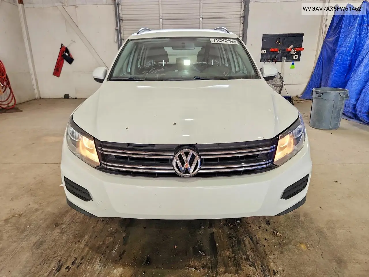 2015 VOLKSWAGEN TIGUAN VIN WVGAV7AX5FW614621 — фото 5