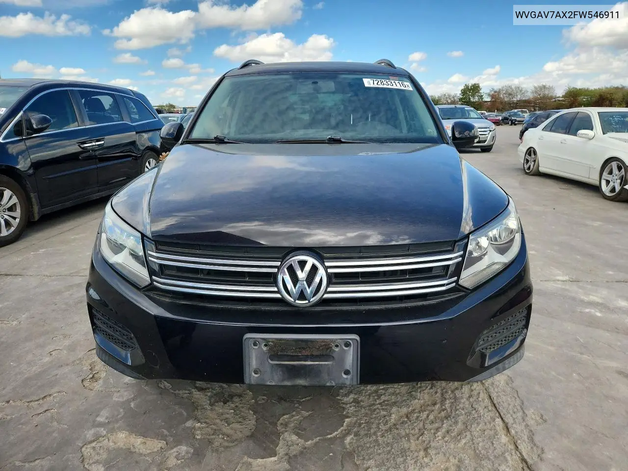 2015 VOLKSWAGEN TIGUAN VIN WVGAV7AX2FW546911 — фото 5