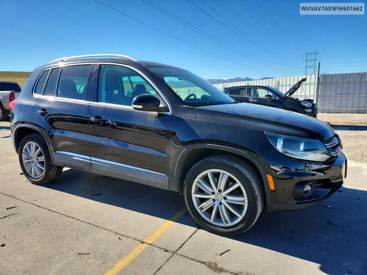 2015 VOLKSWAGEN TIGUAN VIN WVGAV7AX9FW601662 — фото 4