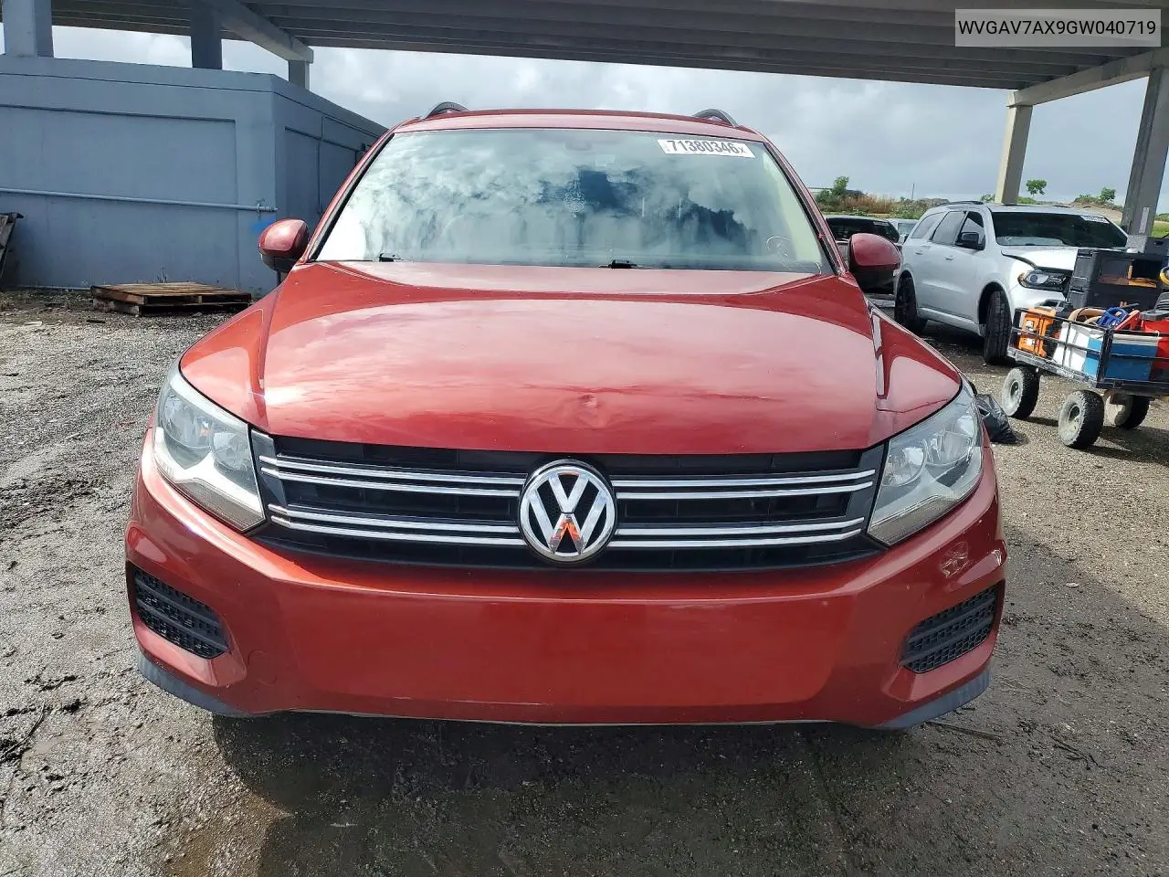 2016 VOLKSWAGEN TIGUAN VIN WVGAV7AX9GW040719 — фото 5