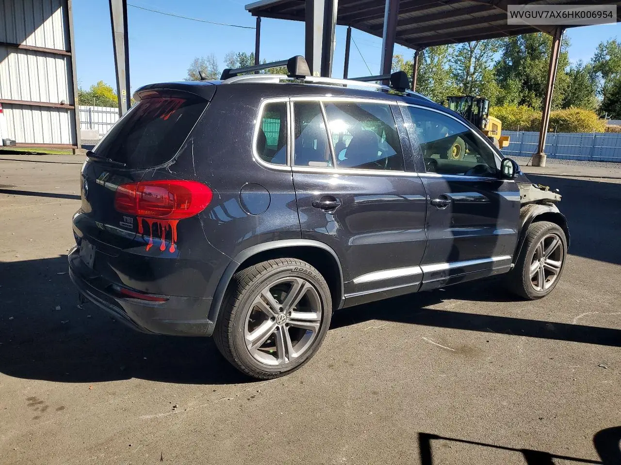 2017 VOLKSWAGEN TIGUAN VIN WVGUV7AX6HK006954 — фото 3