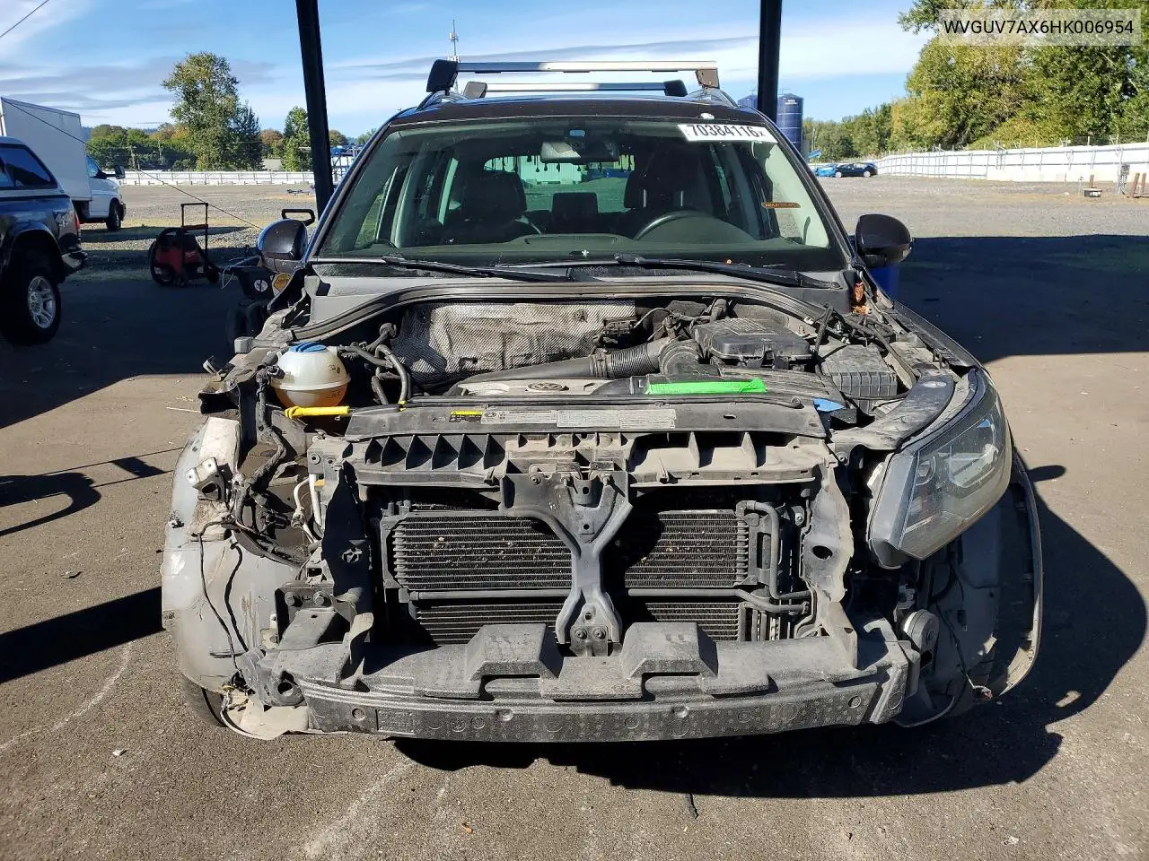 2017 VOLKSWAGEN TIGUAN VIN WVGUV7AX6HK006954 — фото 5