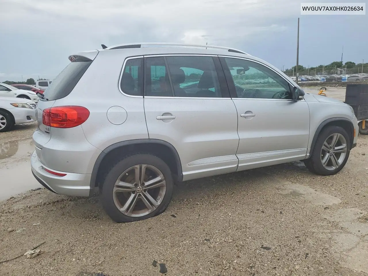 2017 VOLKSWAGEN TIGUAN VIN WVGUV7AX0HK026634 — фото 3