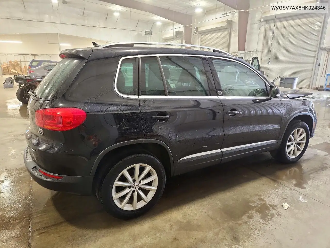 2017 VOLKSWAGEN TIGUAN VIN WVGSV7AX8HK024346 — фото 3