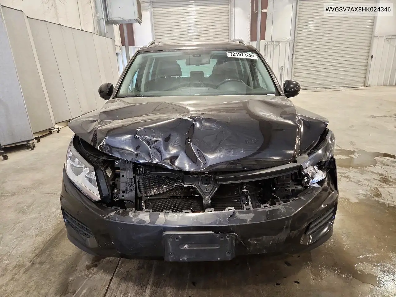 2017 VOLKSWAGEN TIGUAN VIN WVGSV7AX8HK024346 — фото 5