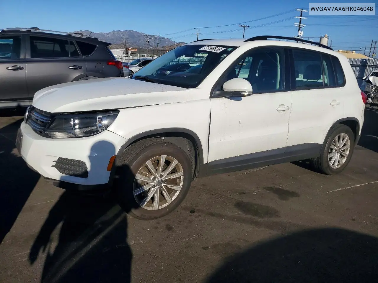 VOLKSWAGEN TIGUAN 2017, VIN WVGAV7AX6HK046048