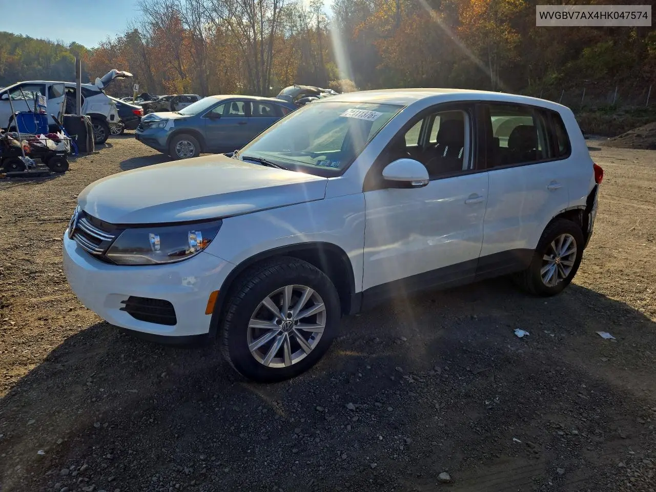VOLKSWAGEN TIGUAN 2017, VIN WVGBV7AX4HK047574