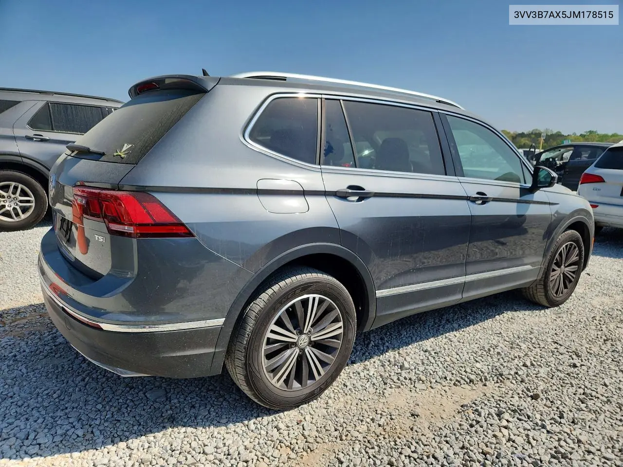 2018 VOLKSWAGEN TIGUAN VIN 3VV3B7AX5JM178515 — фото 3