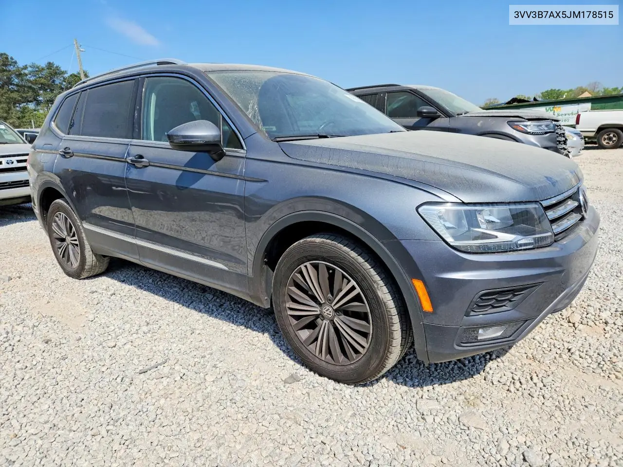 2018 VOLKSWAGEN TIGUAN VIN 3VV3B7AX5JM178515 — фото 4
