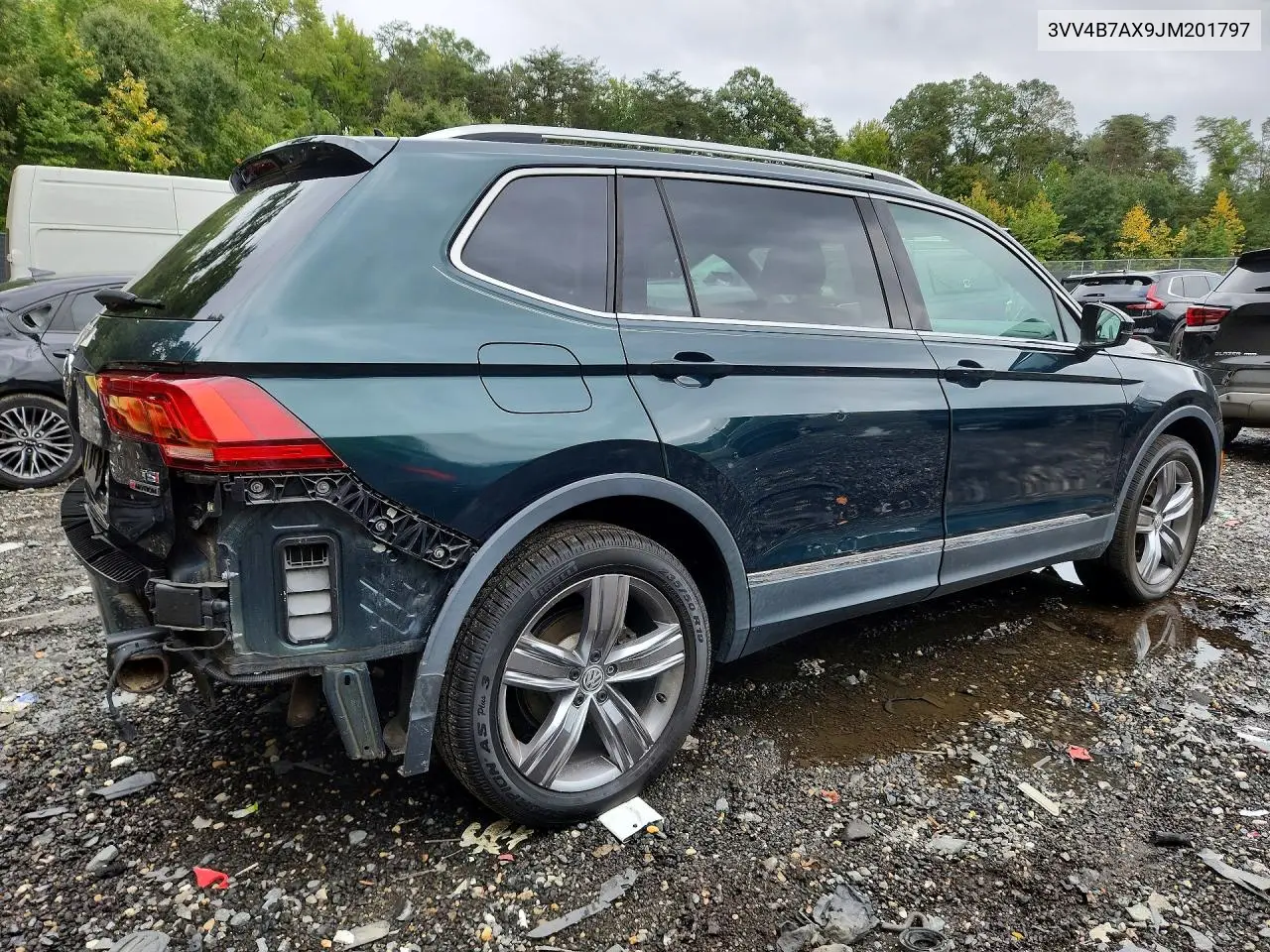 2018 VOLKSWAGEN TIGUAN VIN 3VV4B7AX9JM201797 — фото 3