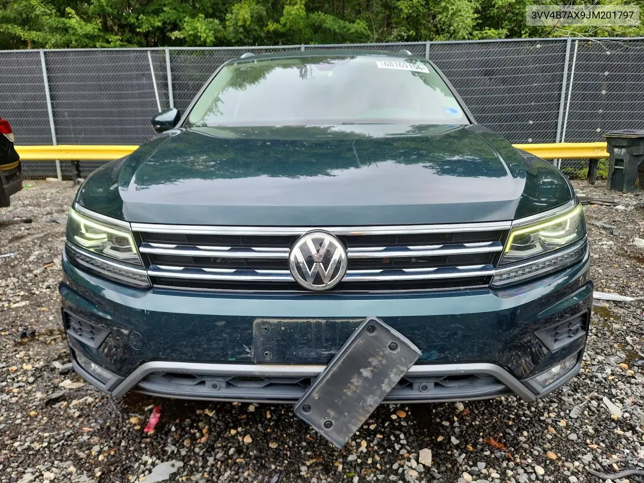 2018 VOLKSWAGEN TIGUAN VIN 3VV4B7AX9JM201797 — фото 5