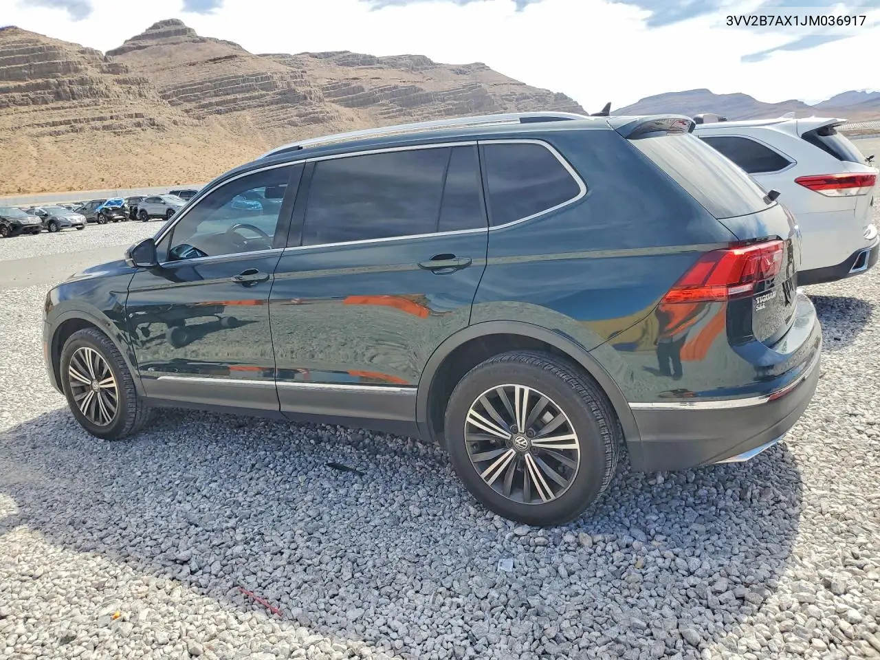 2018 VOLKSWAGEN TIGUAN VIN 3VV2B7AX1JM036917 — фото 2