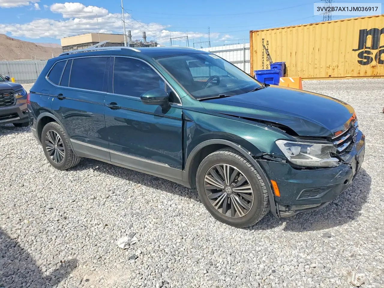 2018 VOLKSWAGEN TIGUAN VIN 3VV2B7AX1JM036917 — фото 4