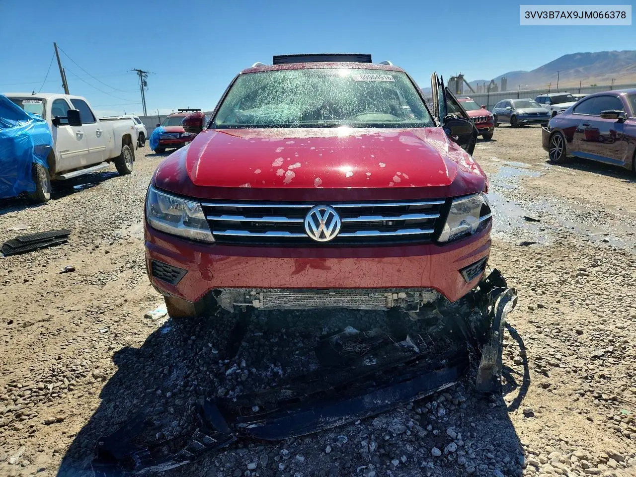 2018 VOLKSWAGEN TIGUAN VIN 3VV3B7AX9JM066378 — фото 5