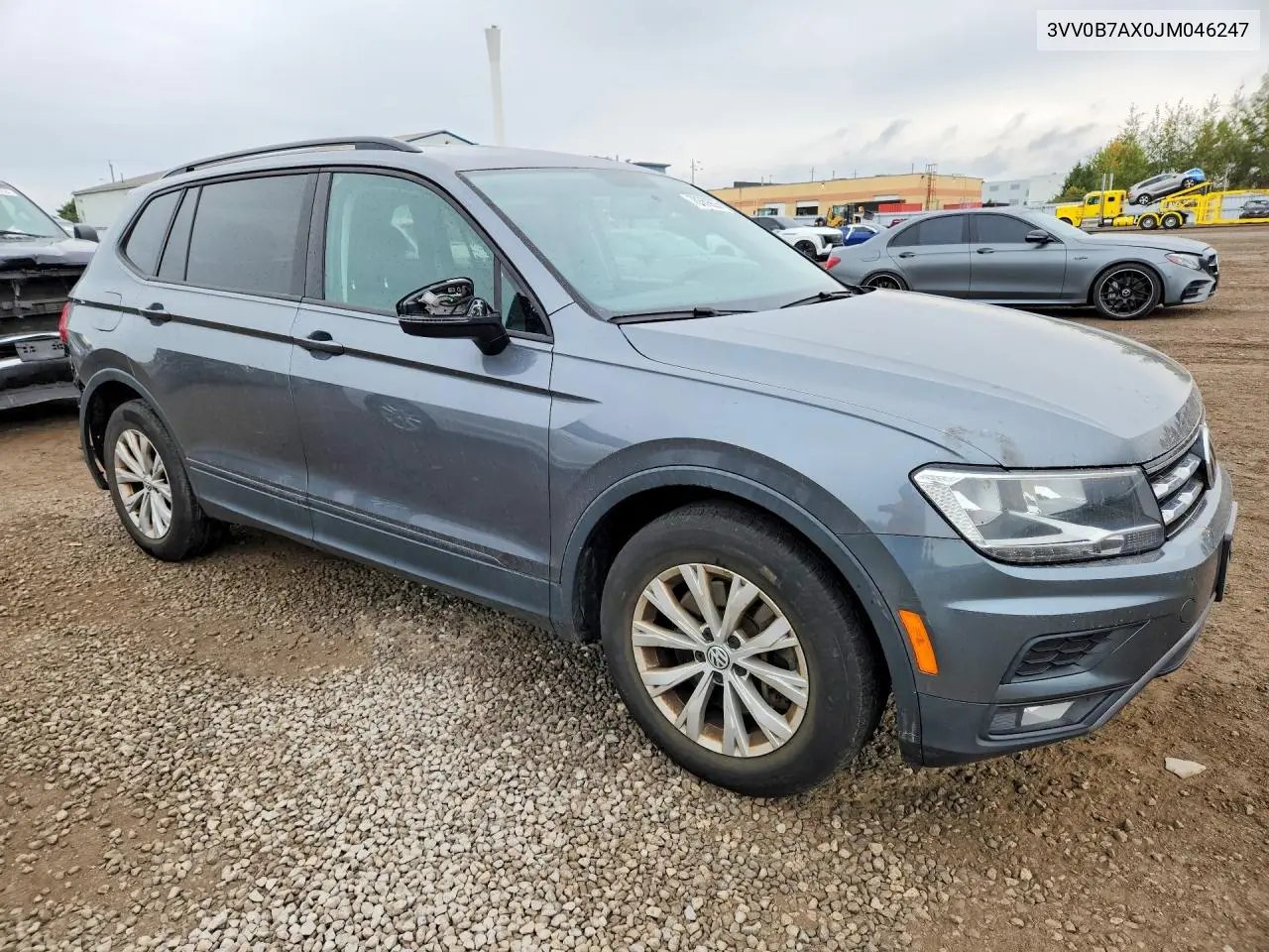 2018 VOLKSWAGEN TIGUAN VIN 3VV0B7AX0JM046247 — фото 4
