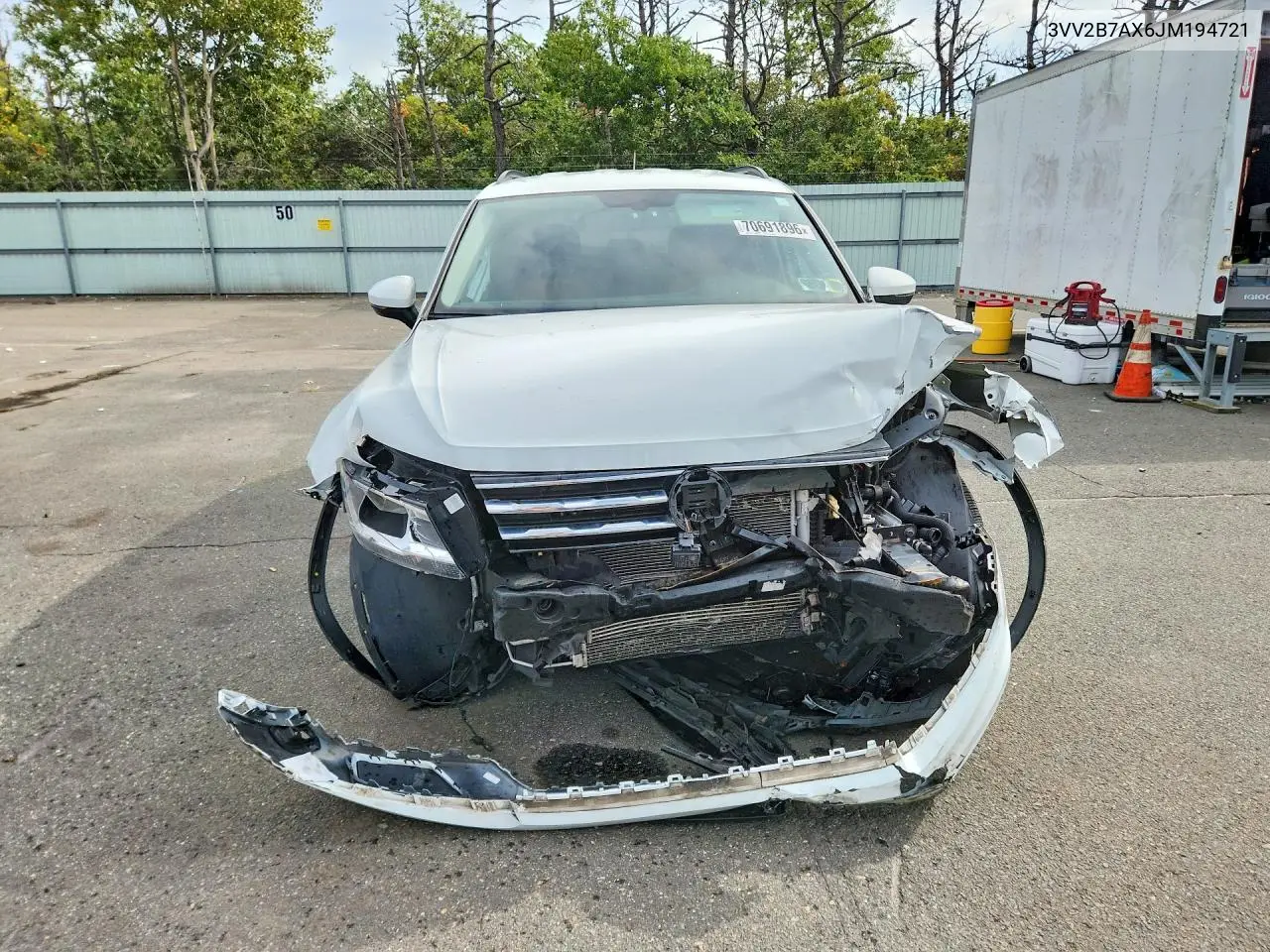 2018 VOLKSWAGEN TIGUAN VIN 3VV2B7AX6JM194721 — фото 5