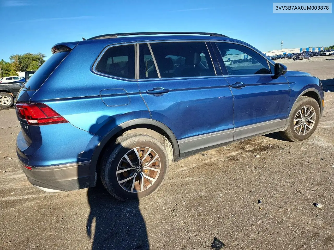 2018 VOLKSWAGEN TIGUAN VIN 3VV3B7AX0JM003878 — фото 3