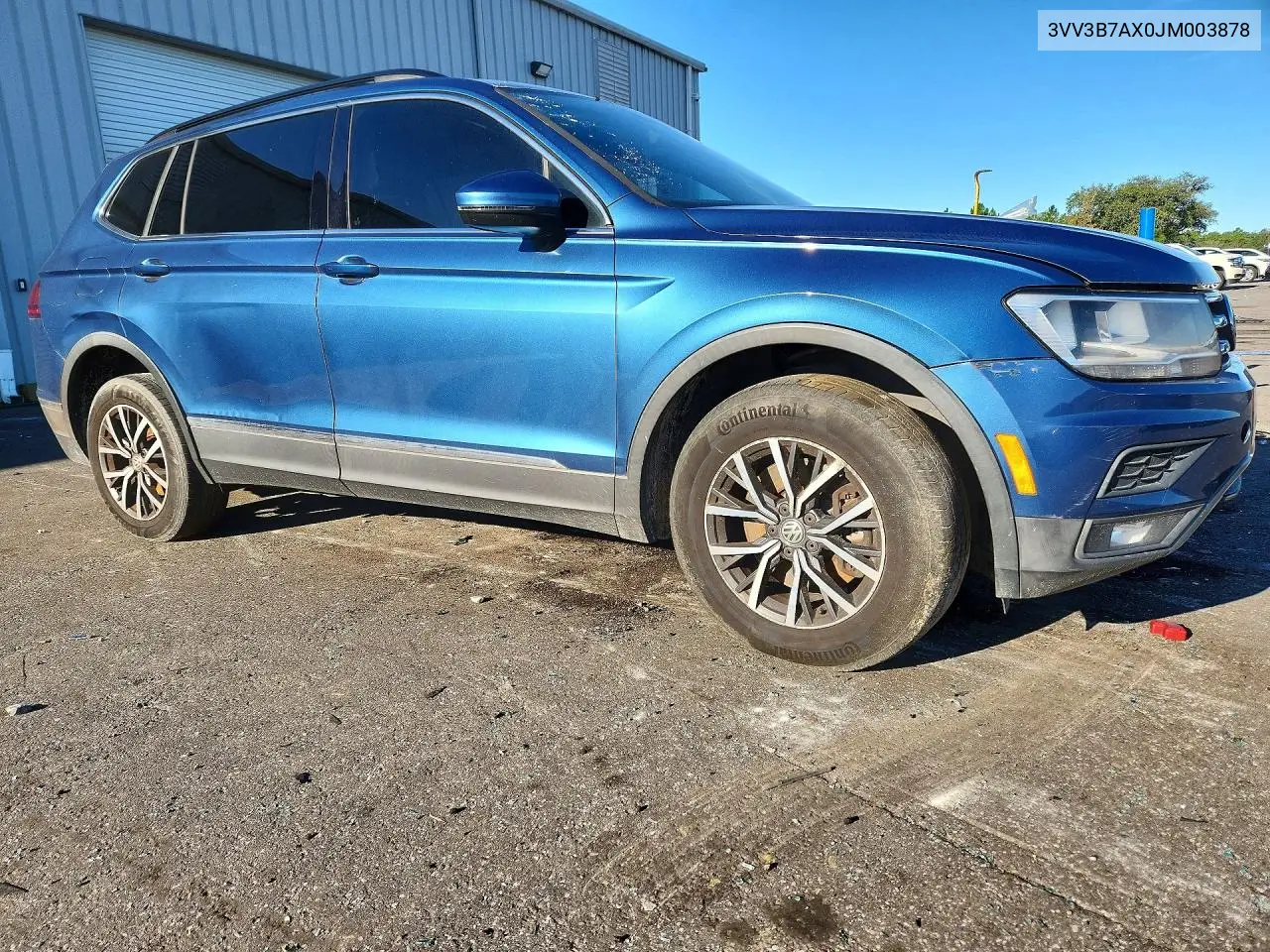 2018 VOLKSWAGEN TIGUAN VIN 3VV3B7AX0JM003878 — фото 4