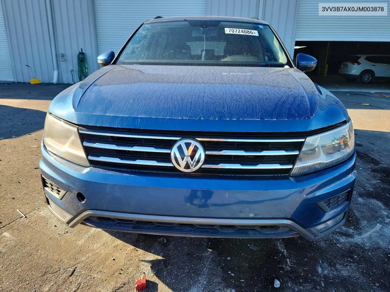 2018 VOLKSWAGEN TIGUAN VIN 3VV3B7AX0JM003878 — фото 5