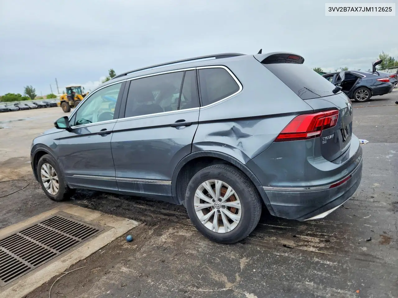 2018 VOLKSWAGEN TIGUAN VIN 3VV2B7AX7JM112625 — фото 2