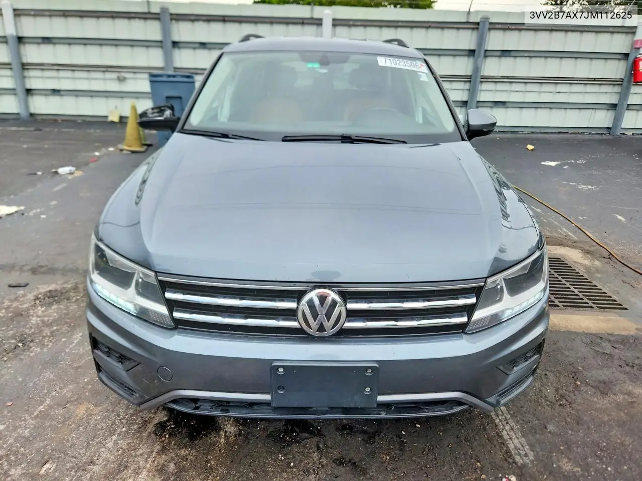 2018 VOLKSWAGEN TIGUAN VIN 3VV2B7AX7JM112625 — фото 5