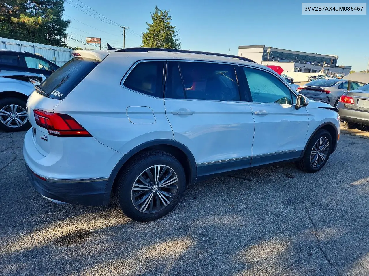 2018 VOLKSWAGEN TIGUAN VIN 3VV2B7AX4JM036457 — фото 3