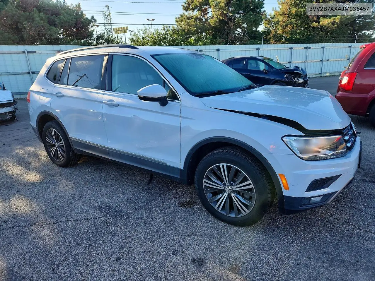 2018 VOLKSWAGEN TIGUAN VIN 3VV2B7AX4JM036457 — фото 4