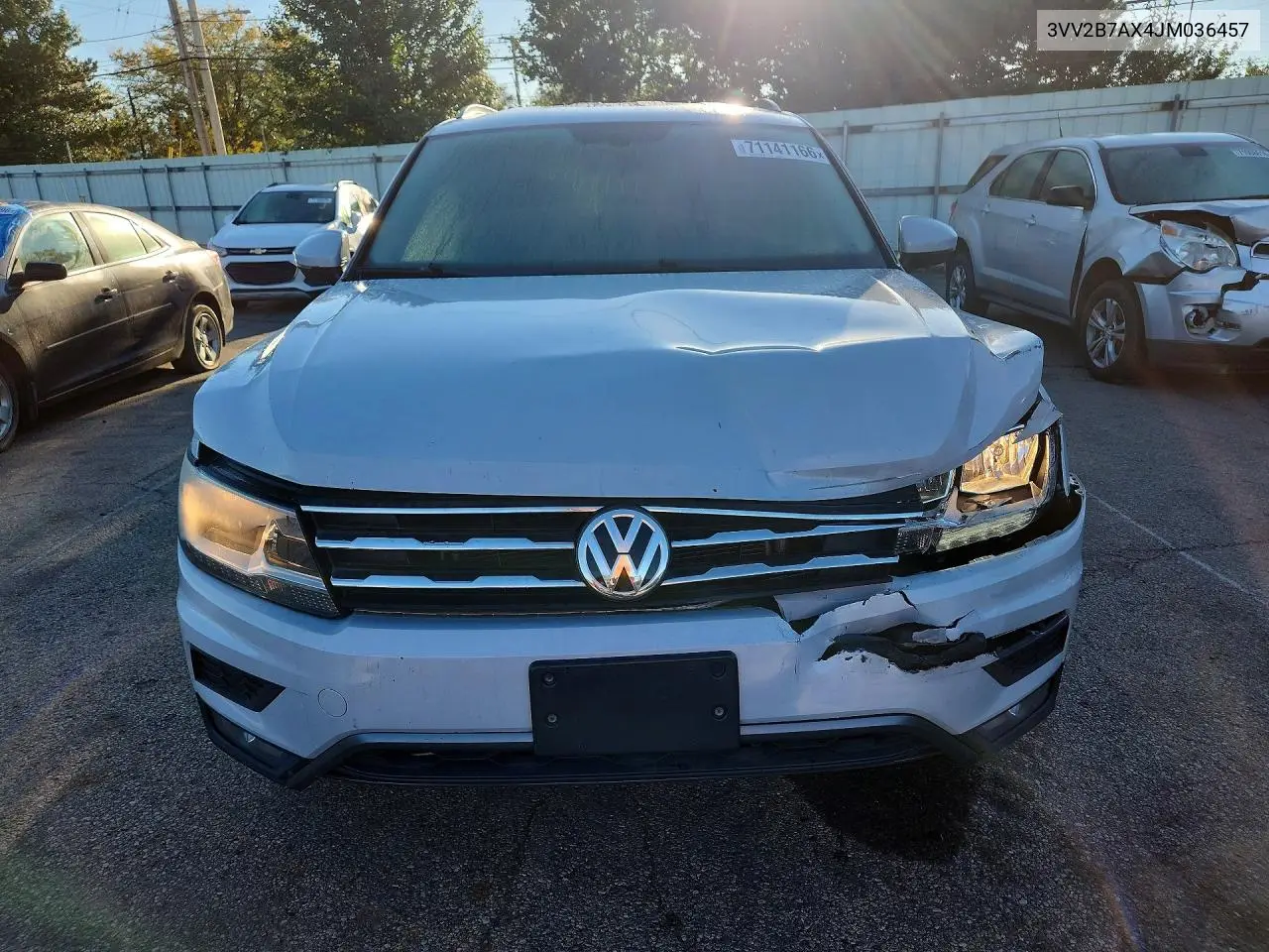 2018 VOLKSWAGEN TIGUAN VIN 3VV2B7AX4JM036457 — фото 5