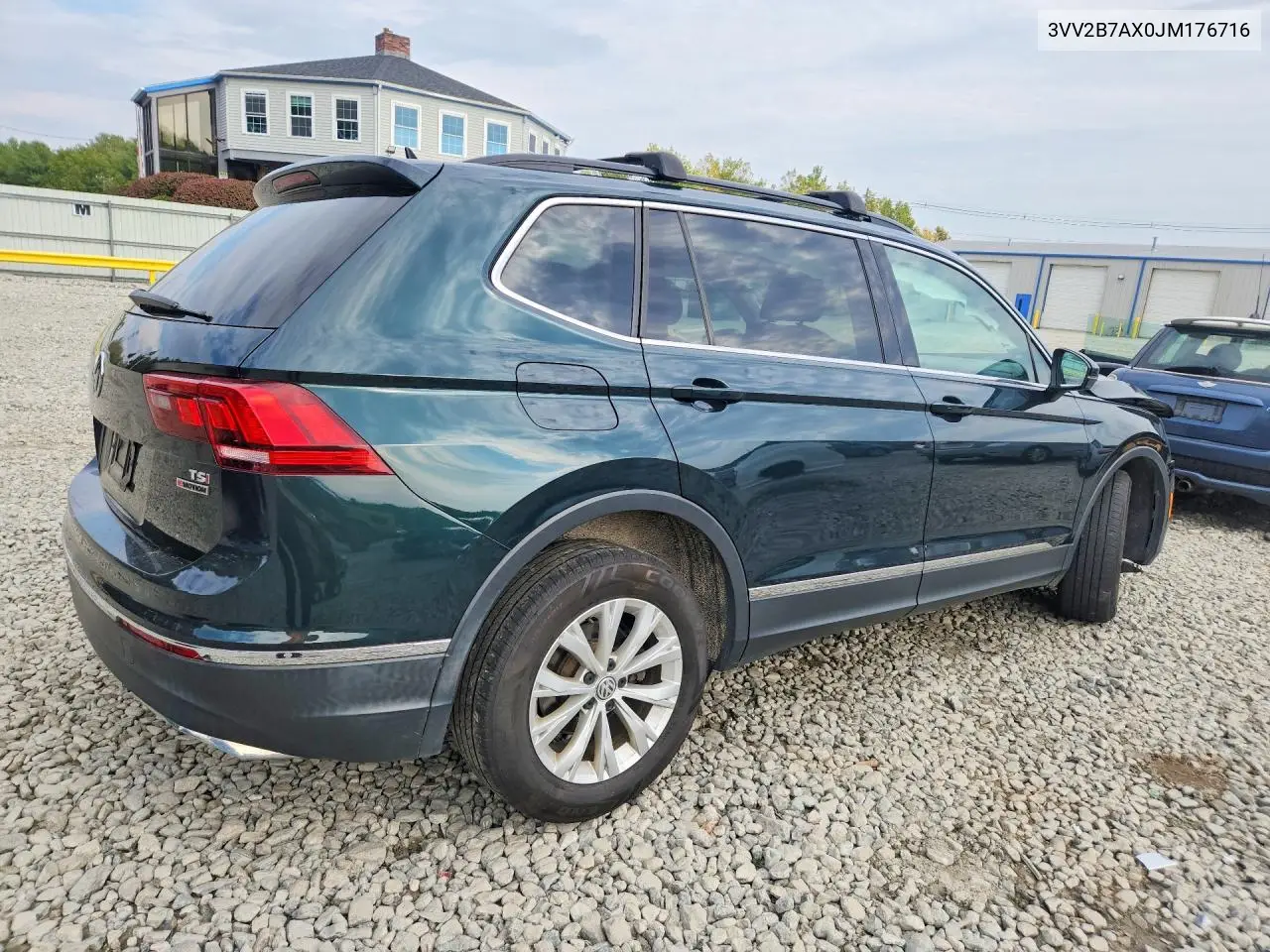 2018 VOLKSWAGEN TIGUAN VIN 3VV2B7AX0JM176716 — фото 3