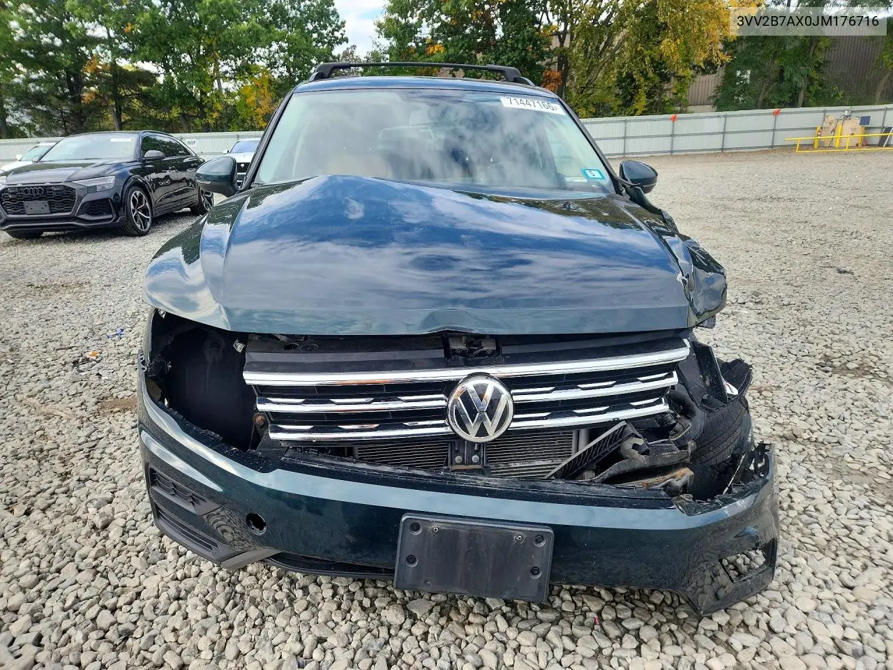 2018 VOLKSWAGEN TIGUAN VIN 3VV2B7AX0JM176716 — фото 5