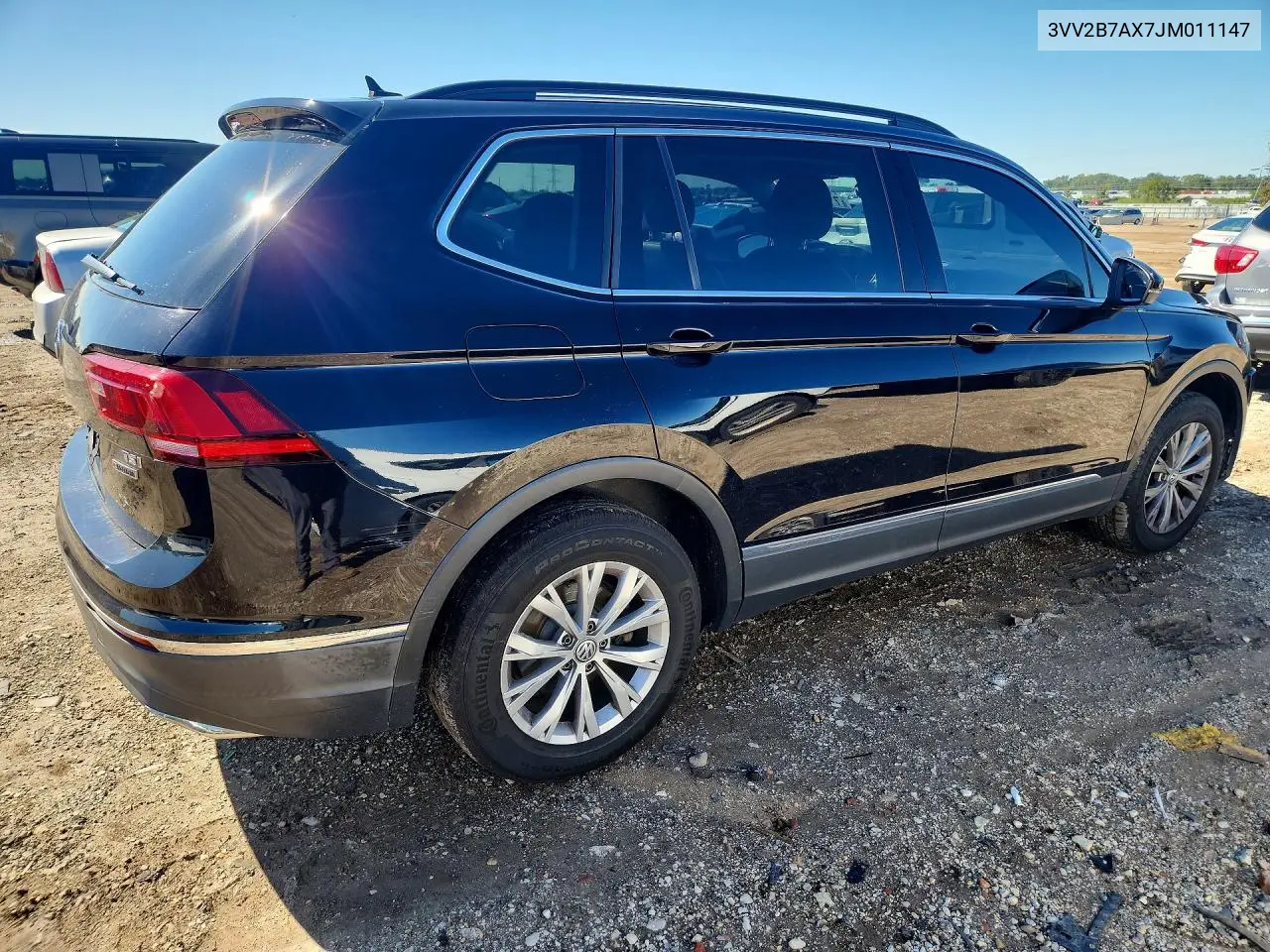 2018 VOLKSWAGEN TIGUAN VIN 3VV2B7AX7JM011147 — фото 3