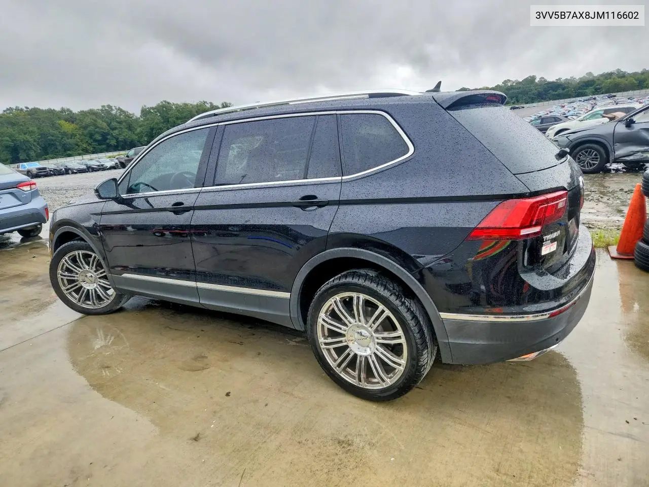 2018 VOLKSWAGEN TIGUAN VIN 3VV5B7AX8JM116602 — фото 2