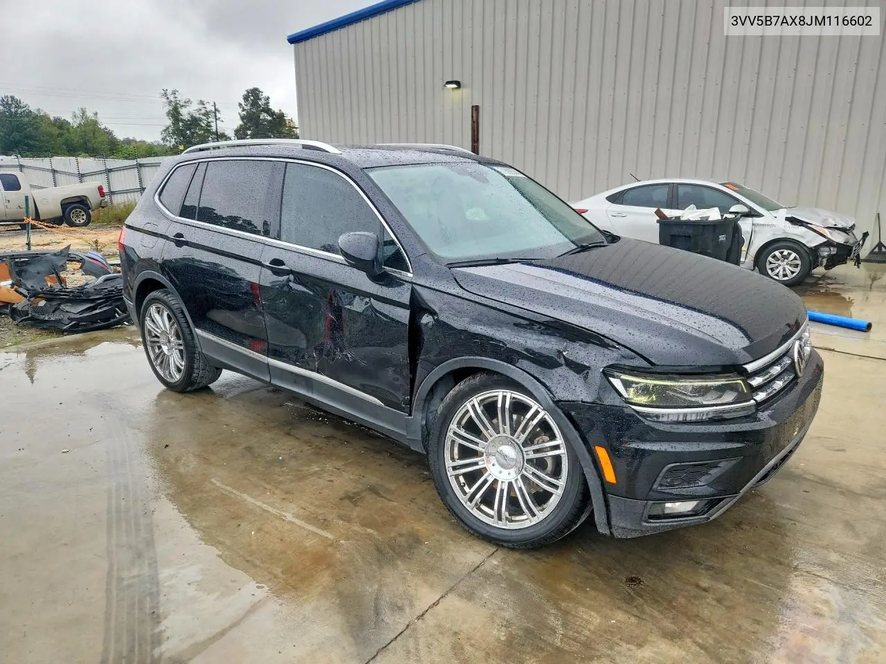 2018 VOLKSWAGEN TIGUAN VIN 3VV5B7AX8JM116602 — фото 4
