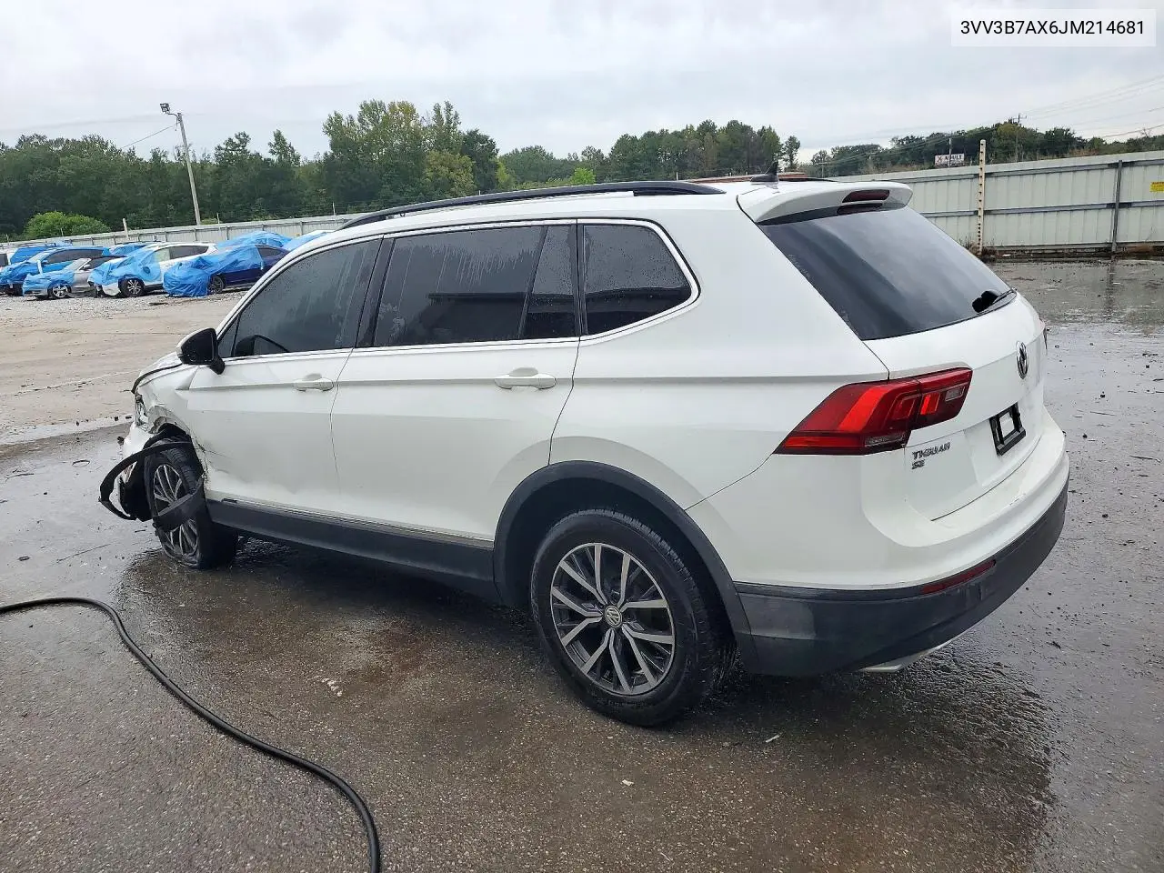 2018 VOLKSWAGEN TIGUAN VIN 3VV3B7AX6JM214681 — фото 2