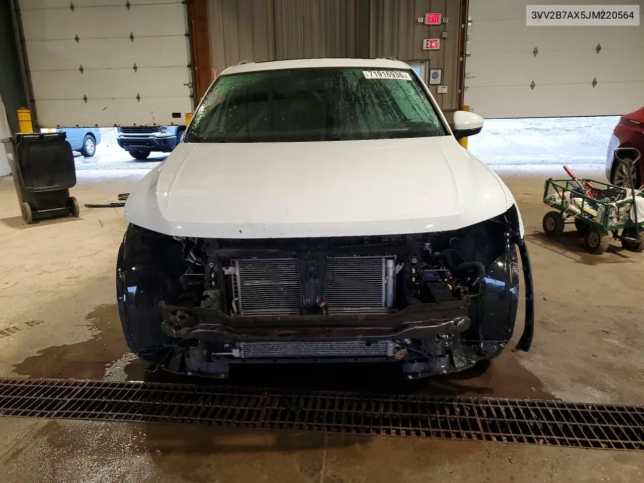 2018 VOLKSWAGEN TIGUAN VIN 3VV2B7AX5JM220564 — фото 5