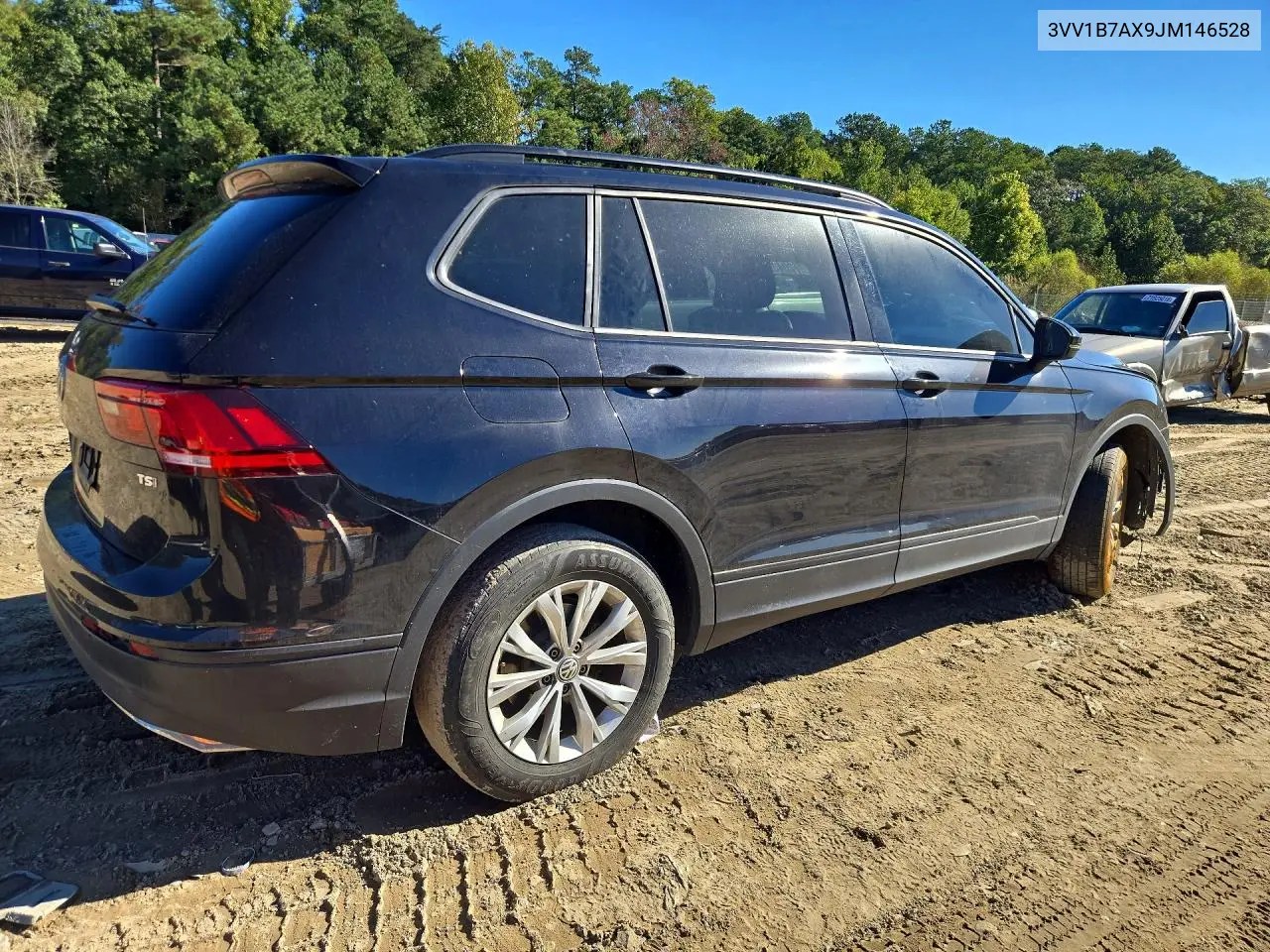 2018 VOLKSWAGEN TIGUAN VIN 3VV1B7AX9JM146528 — фото 3