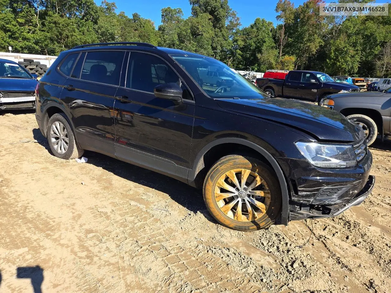 2018 VOLKSWAGEN TIGUAN VIN 3VV1B7AX9JM146528 — фото 4