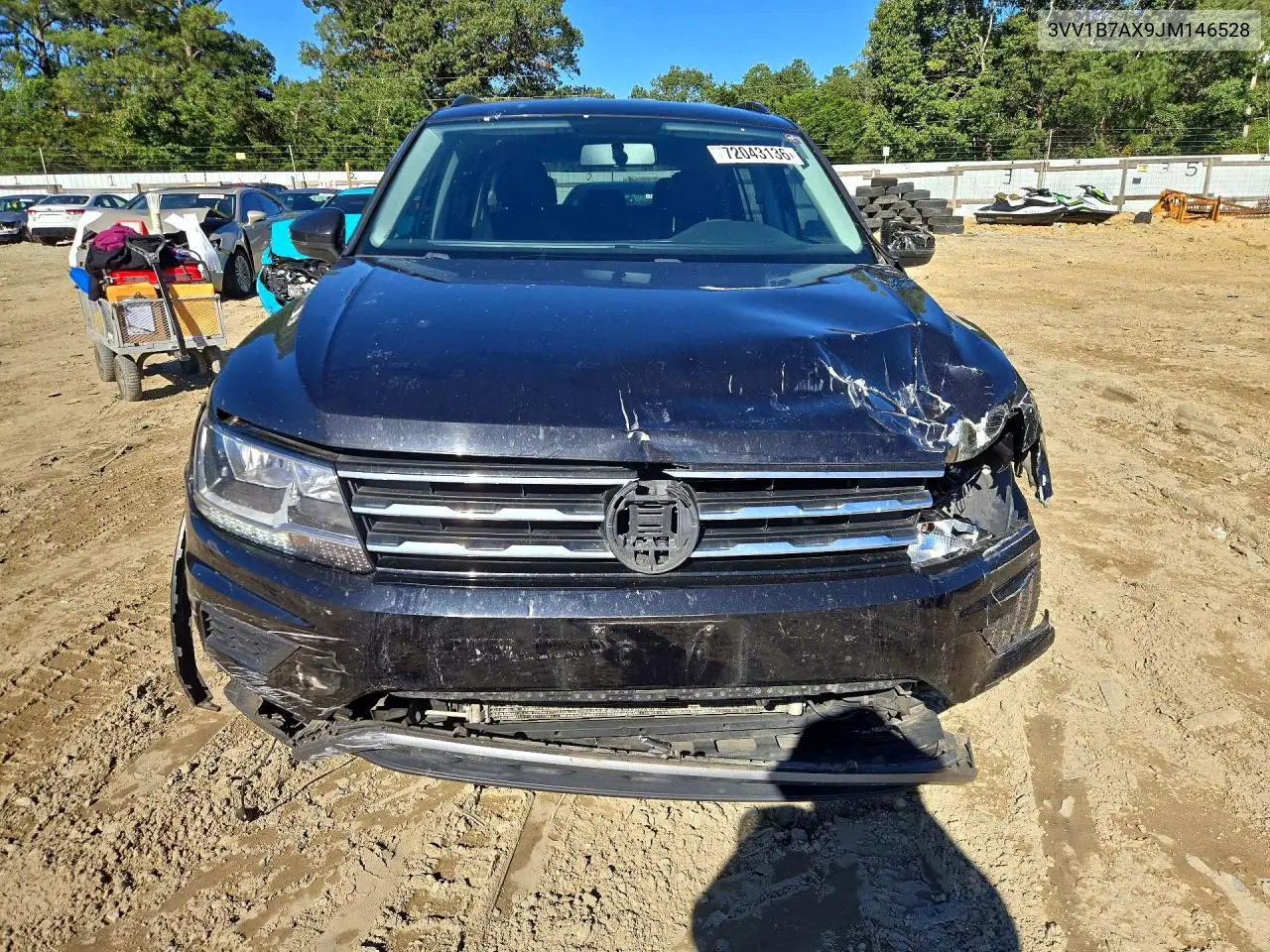 2018 VOLKSWAGEN TIGUAN VIN 3VV1B7AX9JM146528 — фото 5